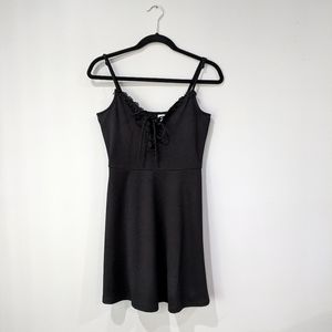 H&M little black skater dress
